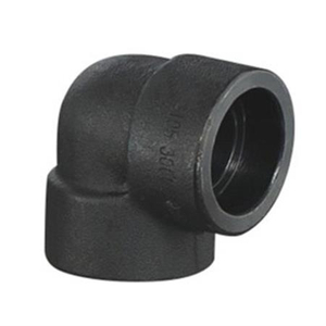 China Carbon Steel Forged Fittings ASTM A105 90 Degree Elbow Socket Weld JIS B0203/B2316 3" 3000#