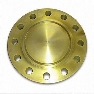 ASTM A234 WPB RTJ Blind Flanges, 2500#, 10 Inch, ANSI B16.5, Yellow painting