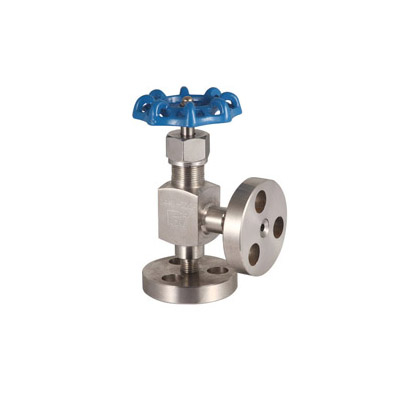 Stainless Steel Flange Angle Stop Valve