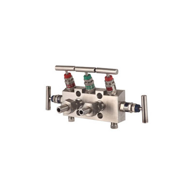304 316 Stainless Steel 5 Way Valve Manifold