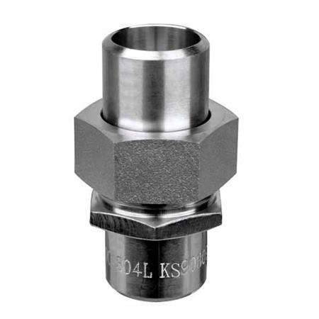 China Manufacturer Forged A182 F55/F51/F53 Stainless Steel Union,Socket Weld/SW,3000LB,MSS SP-83