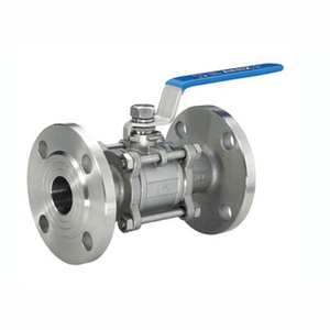 3PC Flange Ball Valve with Mounting Pad