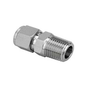 Stainless Steel Male Connector Compression Tube Fitting