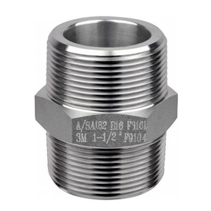 Stainless Steel Hex Nipple