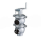 SS304 Sanitary Manual Divert Seat Valve,Reversing Valve