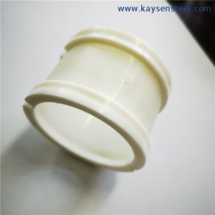 Sanitary Hex Pipe Holder with ABS Sleeve