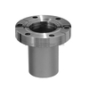 CF Vacuum Component Vacuum Flange Fittings Half Nipple Nonrotatable SS304/SS316L Wholesale