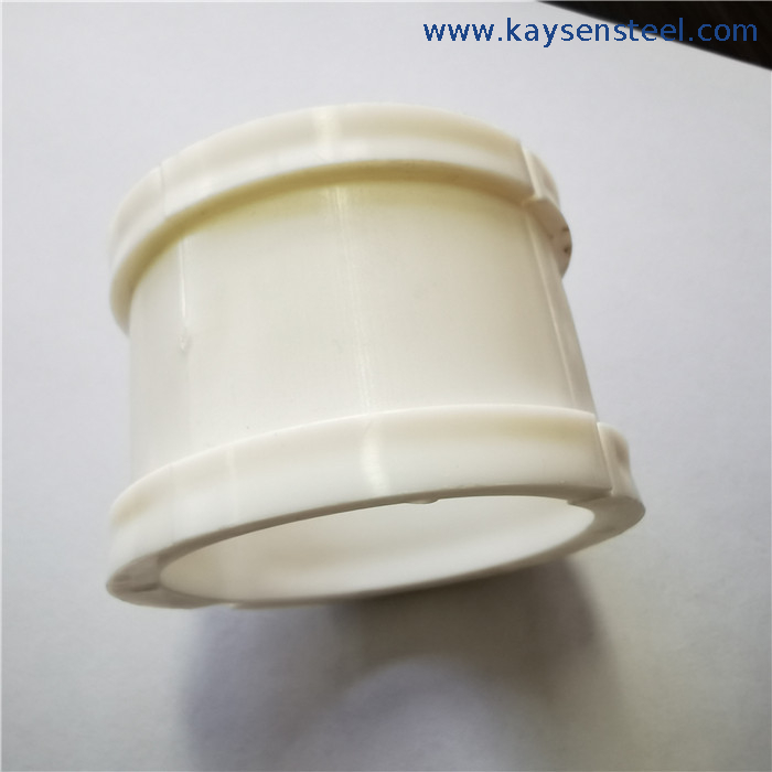 Sanitary Hex Pipe Holder with ABS Sleeve