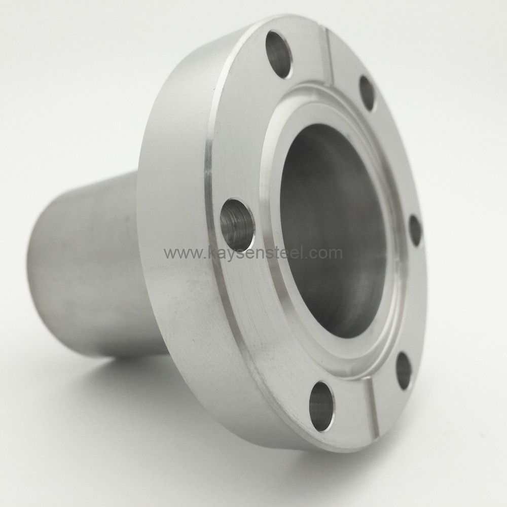 CF Vacuum Component Vacuum Flange Fittings Half Nipple Nonrotatable SS304/SS316L Wholesale